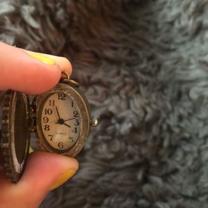 ZAD Jewelry - NWOT flower locket clock ZAD Jewelry - NWOT flower locket clock